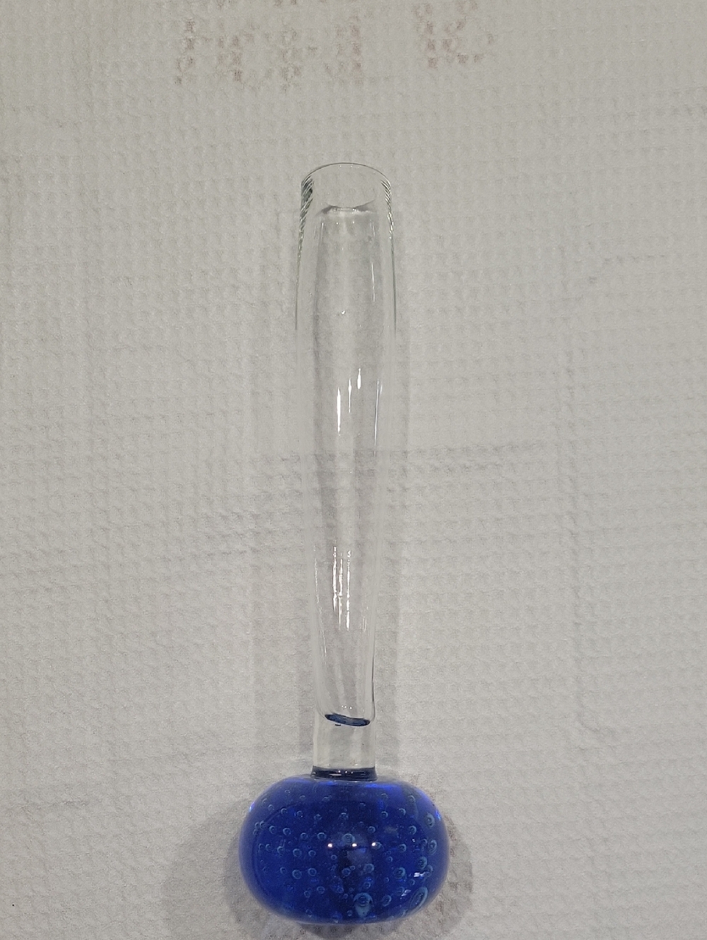 Hand Blown Glass Bud Vase